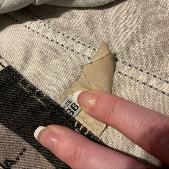 Rare Vintage 90s Moschino Denim Jeans - Picture 8 of 10